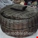 بین بگ الیافی گرد سایز ۱۴۰ با پارچه خز پوست سموری