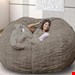 مبل شنی یابین بزرگ گرد باروکش خزدار 