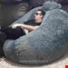 مبل شنی یابین بگ پشمالو تکنفره بزرگ