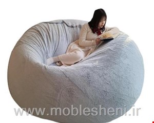 بین بگ گرد با رویه خز تدی 