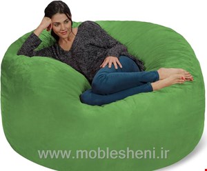بین بگ، مبل شنی مدل استوانه باروکش مخمل ضخیم 