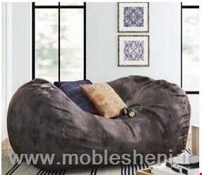 مبل بین بگ راحتی دونفره مخملی06