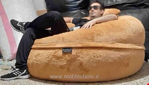 مبل شنی راحتی یابین بگEşsiz(اشسیز)تکنفره بزرگ شتری