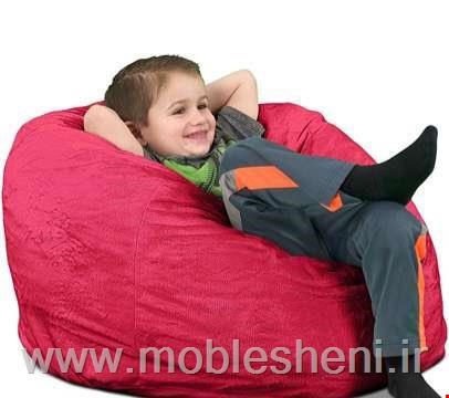 بین بگ کودک و نوجوان یونولیتی مخمل سرخابی 