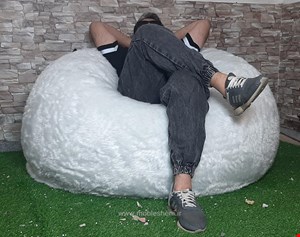 بین بگ خز خرگوشی  بلندسایز ۱۲۰ در۷۰ 