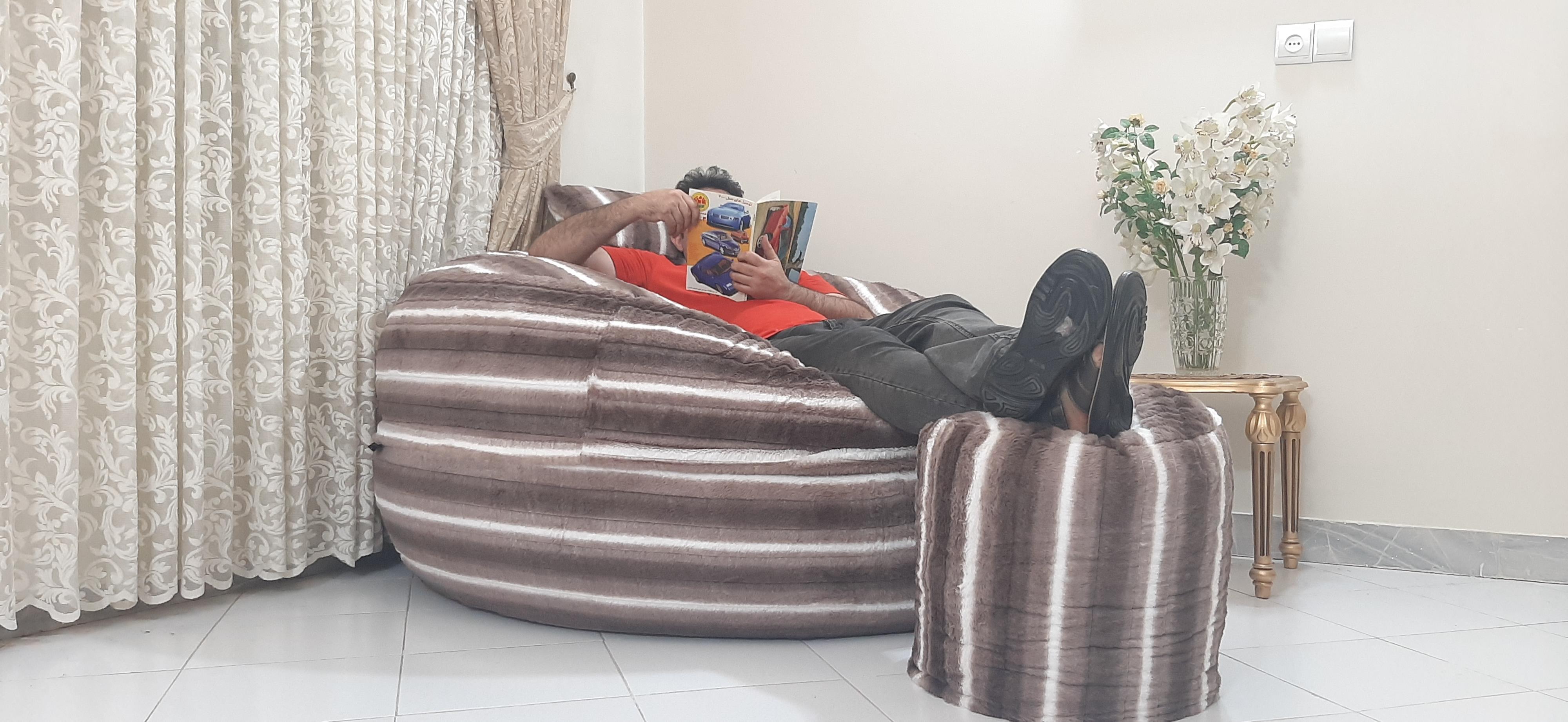 راحت ترین ونرم ترین جای دنیاessiz bean bag